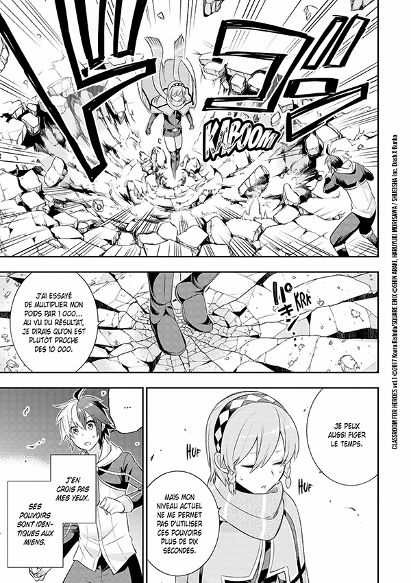 Classroom For Heroes Manga Chapter 1 [Découverte] Classroom for Heroes - Tome 1 ~ PassionaGeek